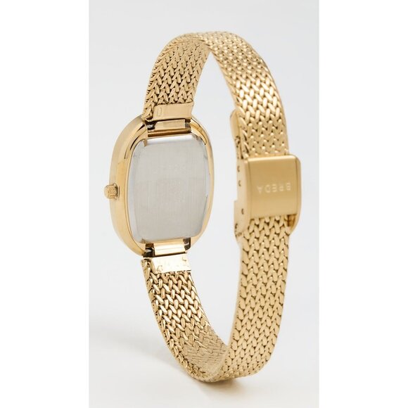 Breda Jane Watch in Gold White New with Box Womens Pearl - Picture 3 of 16